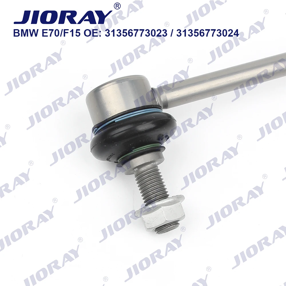 JIORAY Pair Front Axle Sway Bar End Stabilizer Link Ball Joint For BMW X5 X6 Series E70 E71 E72 F15 F85 F16 F86 Hybrid