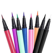 

Lezyan 8-Color Self-adhesive Eyeliner Liquid Quick-drying Long-lasting Waterproof Non-smudge Eyeliner Eyelash Glue Free Shipping