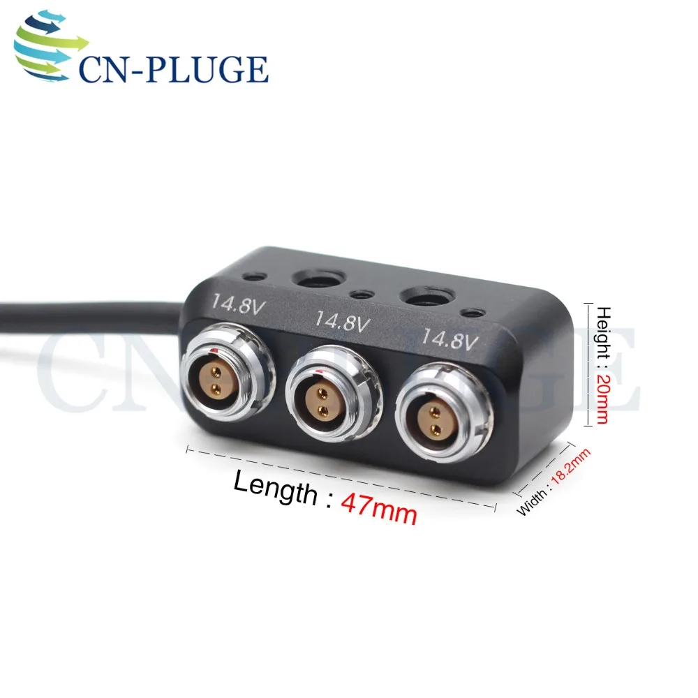 ARRI AMIRA/sony CAMERA 1-3 12v Hirose 4pin разветвитель питания, 0B 2pin Трехходовой разветвитель