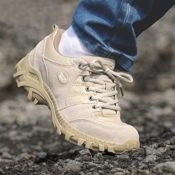 

Mens Military Shoes Tactical Boots Army Desert Combat Work Safety Shoes Men Women Non-slip Zapatos De Hombre Sneakers Botas Hunt