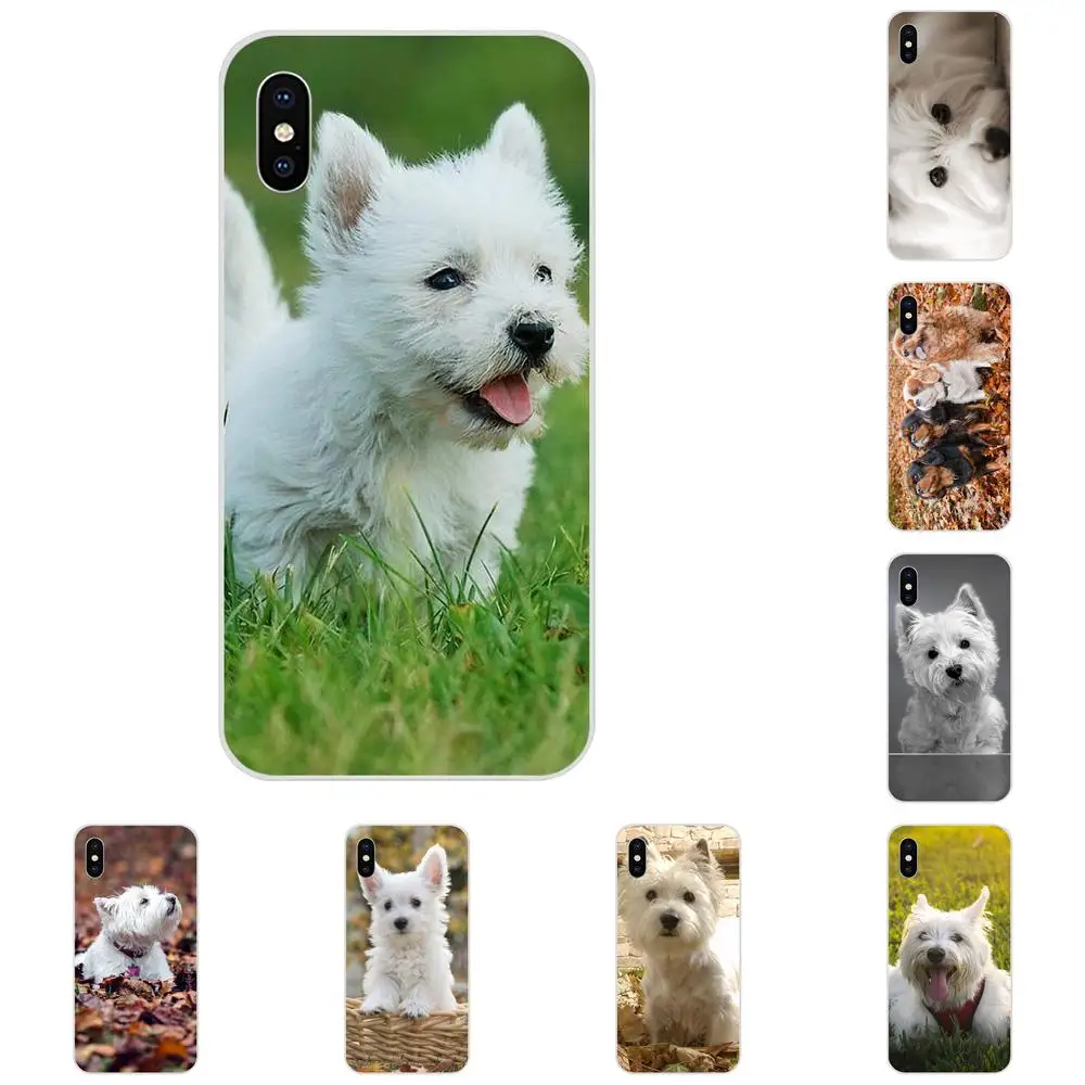 

Soft TPU Phone For Samsung Galaxy Note 5 8 9 S3 S4 S5 S6 S7 S8 S9 S10 5G mini Edge Plus Lite Portrait Of A Westie Dog
