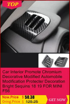 Интерьер Excent авто автомобиль модифицированный декоративный Automovil яркие блестки автомобиля Стайлинг аксессуар стикер 18 19 для мини F56