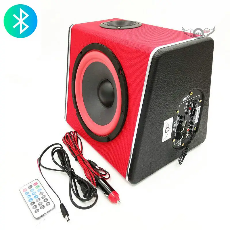 Гироборд с колесами 8 дюймов 680W 8Ohm 12V/24V/220V красный деревянный трапециевидной Bluetooth