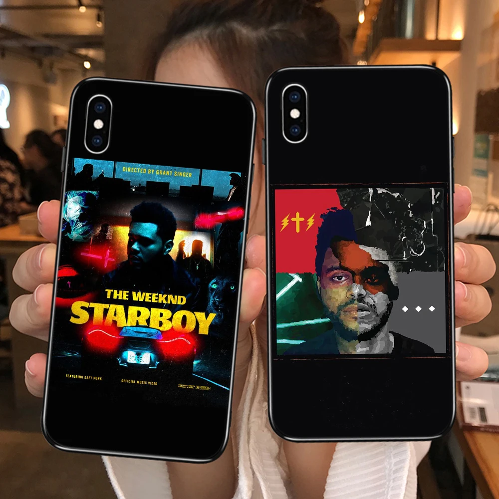 Q14 чехол для телефона Weeknd из ТПУ для Apple iPhone 6 6S 7 8 Plus 5 5S SE X XS 11 Pro MAX XR силиконовый мягкий чехол