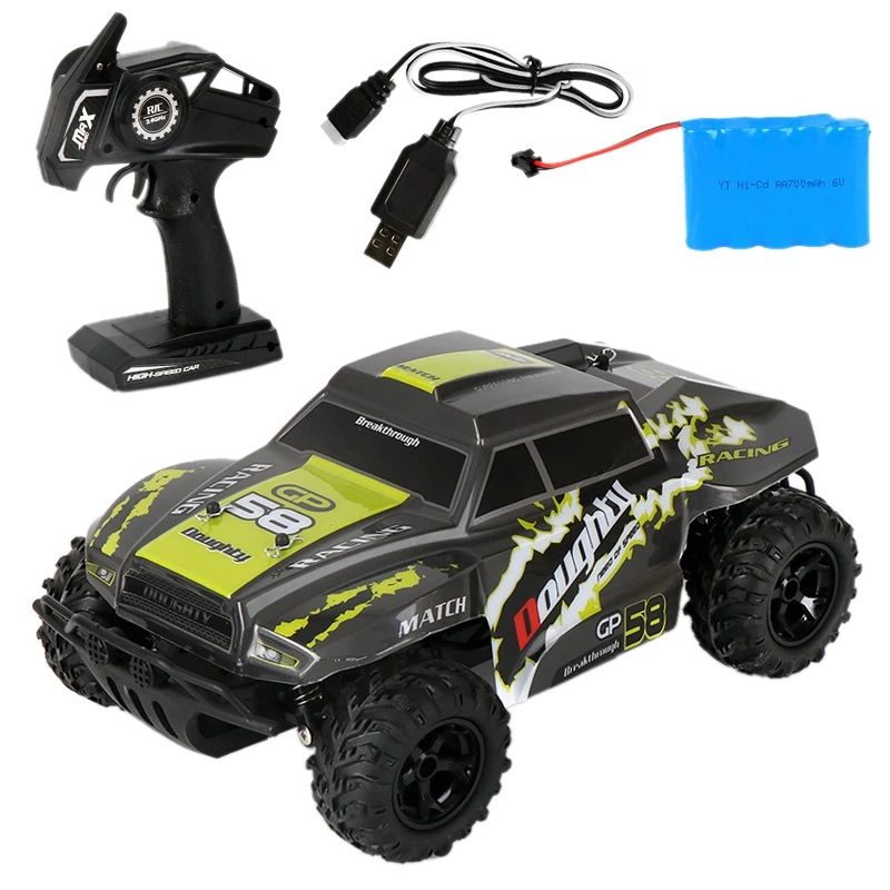 

FBIL-1:14 30Km/H Wireless Remote Control Cross-Country Racing Toy Car Model Car Electric Off-Road Vehicle Toy Gift Children's El