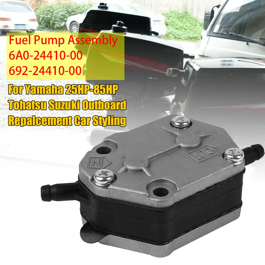 

Motorcycle Fuel Pump For Yamaha Fuel Pump 6A0-24410-00 692-24410-0 Tohatsu Suzuki Outboard Repalcement Car Styling