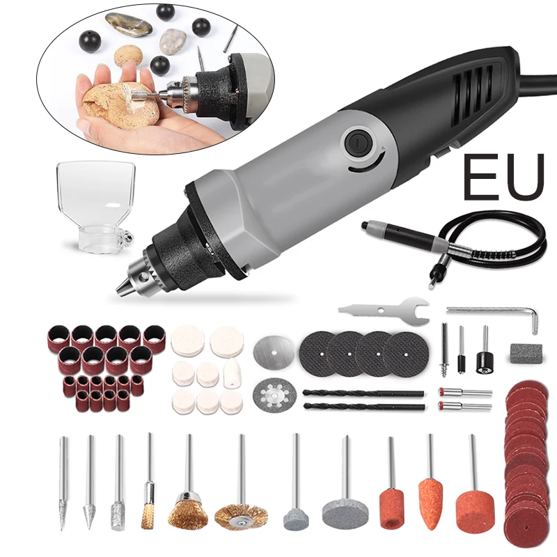 

1 Set 400w 10mm Electric Grinding Rotary Power Tools Replacement Mini Drill Bit For Detailing Finishing Polishing