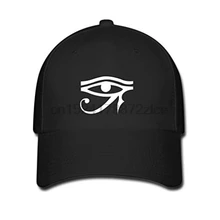 Darr Eye Мужская и женская черная бейсболка Snapback Hat хип-хоп Регулируемые кепки BBOY