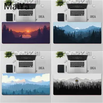 

Maiya Top Quality Deep forest firewatch Customized laptop Gaming mouse pad Free Shipping Large Mouse Pad Keyboards Mat