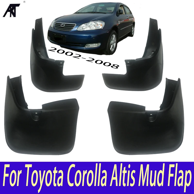 Автомобильные Брызговики для Toyota Corolla Altis 2002 2008 седанские брызговики 2003