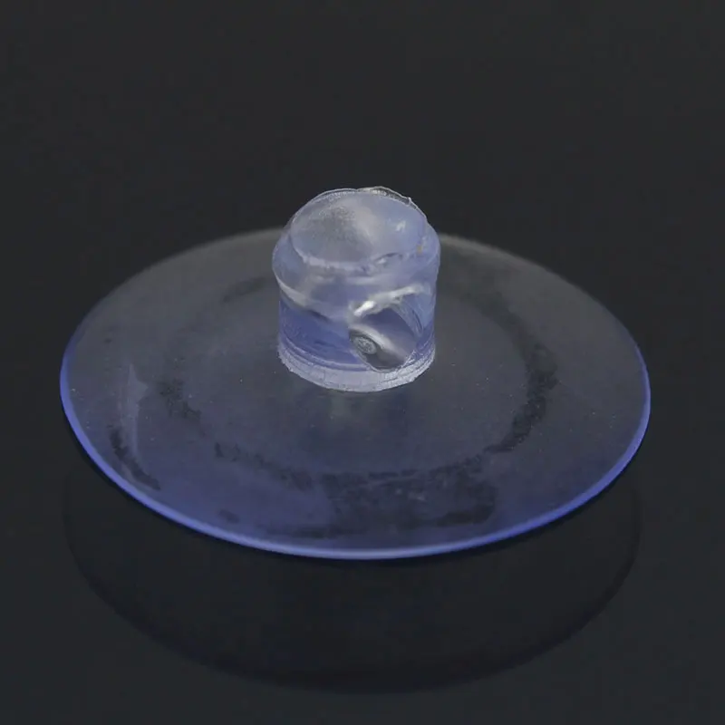 10pcs 25mm Fish Tank Sucker Plastic Perforated Transparent Suction Cup For Aquarium Window Wall Hook Horizontal Hole Suckers 3