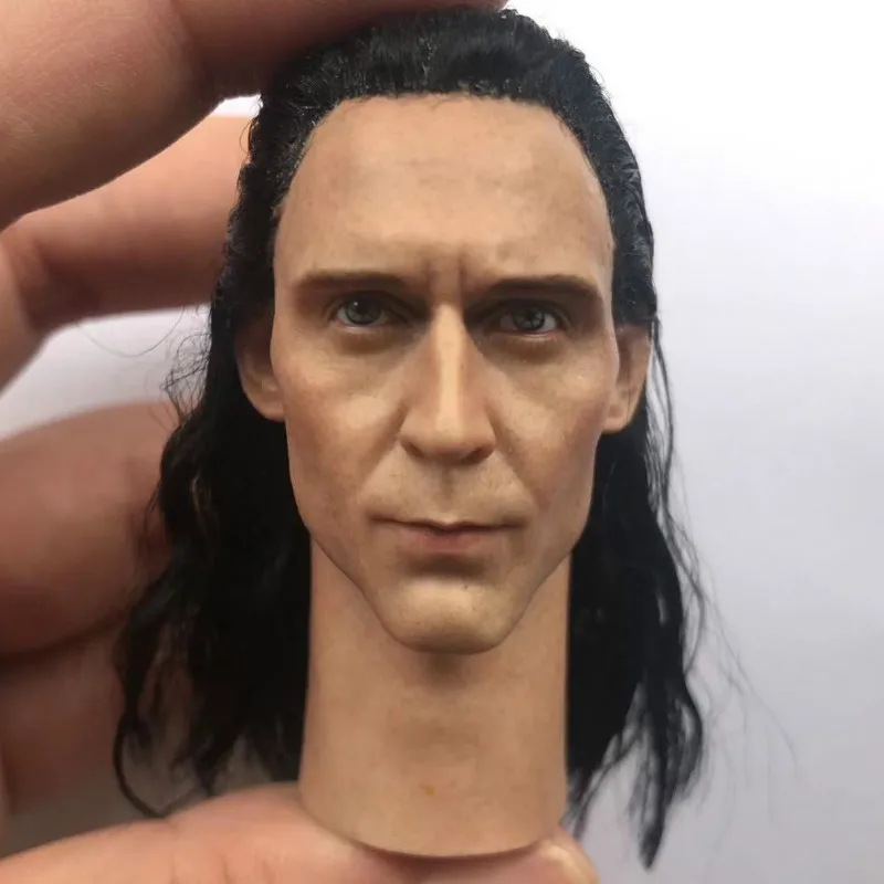 Коллекция с реальными волосами Loki голова Sculpt 1/6 масштаб Hidlerston Tremor модель головы для 12in Phicen HOTTOY Кукла Коллекция