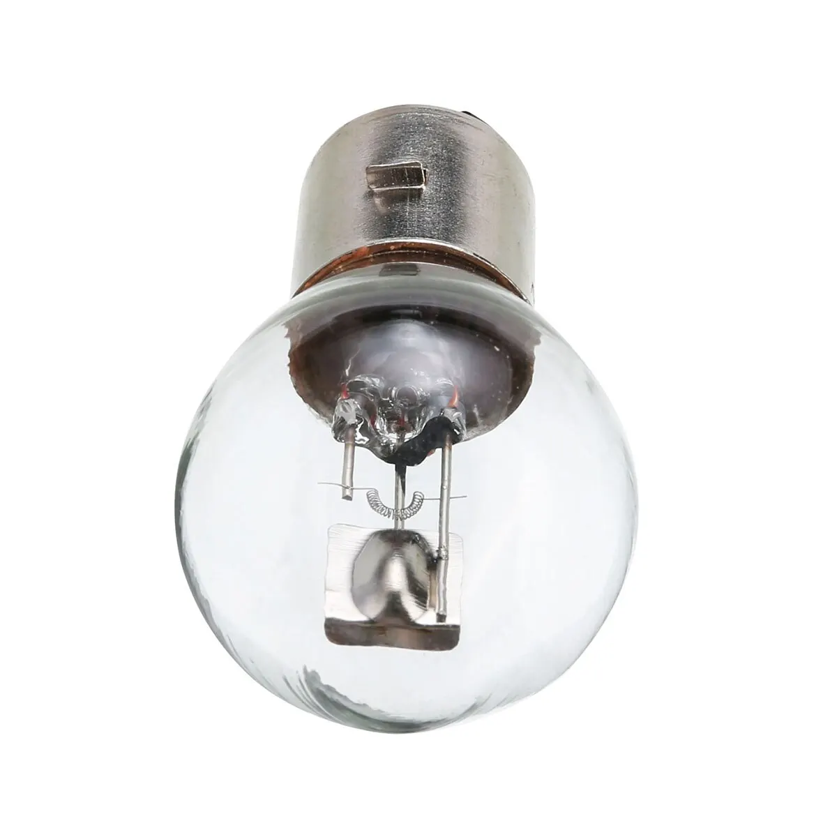 1pc 12V 35W 10A Motorcycle ATV Moped Scooter Headlight Bulb B35 BA20D Head Lamp Quartz Copper Wire Integrated Glass