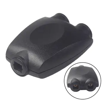 

SPDIF 1 input 2 Output Dual Port Optical Fiber Female to Female Audio Splitter Converter Connector Adapter