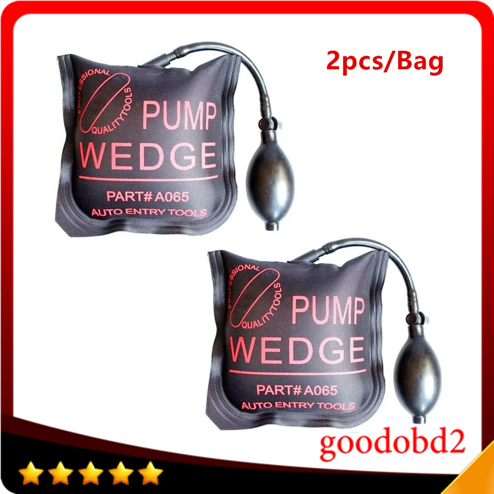 

KLOM Air Wedge Alignment Tool Inflatable Shim Cushioned Powerful for Auto Repair Home Universal Use 2pcs/Bag