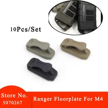 10 шт./компл. элемент AR15 M4 45x5,56 журнал Ranger Floorplate тактический пистолет Принадлежности для охоты EX292