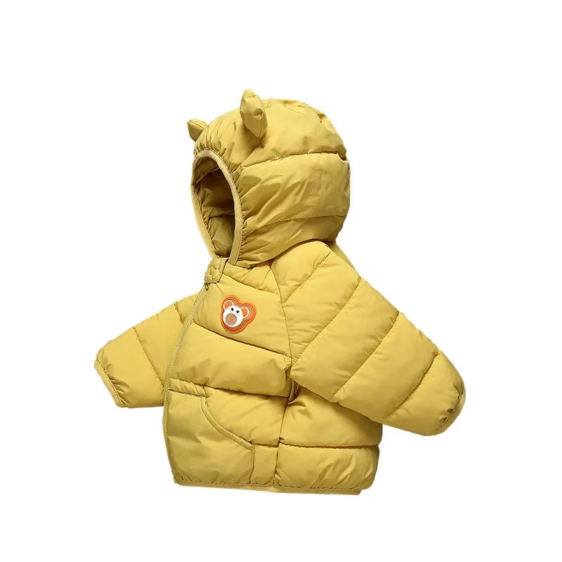 COOTELILI  Autumn Winter Baby Boys Jacket Cotton Thick Kids Girls Parkas Bear Winter Clothes For Baby Boy Warm Coat Children  (9)