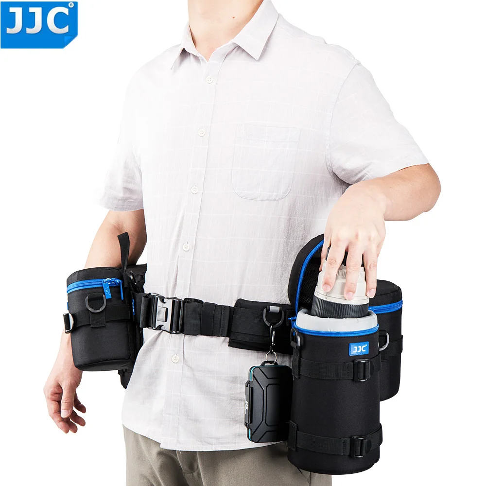 Universal Camera Waist Belt Holster with 6 D Rings for Photography Accessories Utility Photography Waist Strap Belt Photo Pro Speed Belt Camera Waist Belt Harness Adjustable Waist Belt for Camera