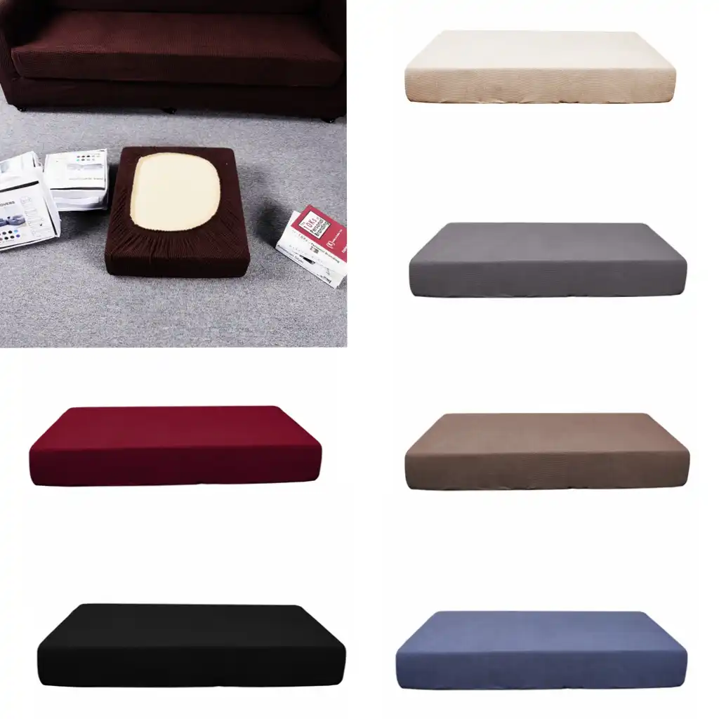 Jacquard Stretch Sofa Seat Cushions Cover Protector Couch Slipcover Replacement Garden Patio Furniture Convenient Cushion Covers Cushion Cover Aliexpress