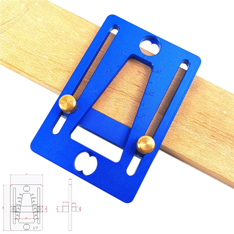 

Dovetail Scribe Dovetail Ruler 1:7 Line Planner Woodworking Crossed Templates Drawing Line Woodworking Tools