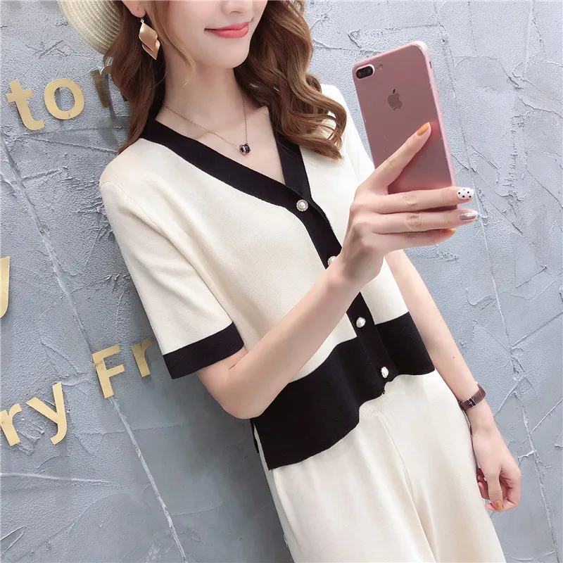 Топ, хлопок, Blusas De Inverno Feminina, свитер, для женщин, 9257, для съемок,, короткий рукав, маленький, милый, ветер, комплект 70-1/2, ряд 3