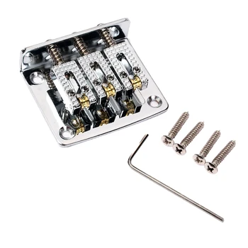 

Genuine Roller Saddle Bridge For Hardtail Cigar Box Electric Guitar Parts