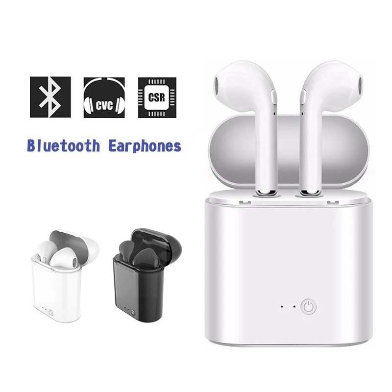 Беспроводные bluetooth-наушники GEUMXL I7S с зарядным устройством i7S Auriculares Bluetooth inalambrico ecouteur sans fil bluetooth