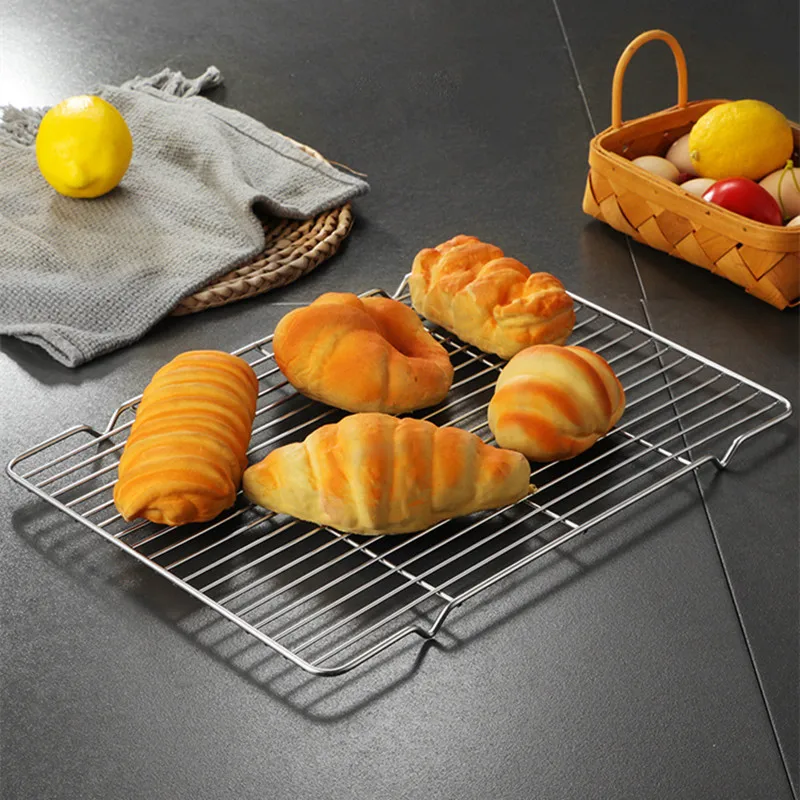 60 X 40 Non-Stick Stainless Steel Wire Mesh Bread Cooling and Baking Rack -  China Food Cooling Racks and Stainless Steel Mesh Baking Rack price