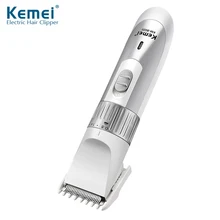 KEMEI профессиональная электрическая машинка для стрижки волос для мужчин перезаряжаемый триммер для волос для детей для домашних животных общий станок для бритья 220-240 В 38D