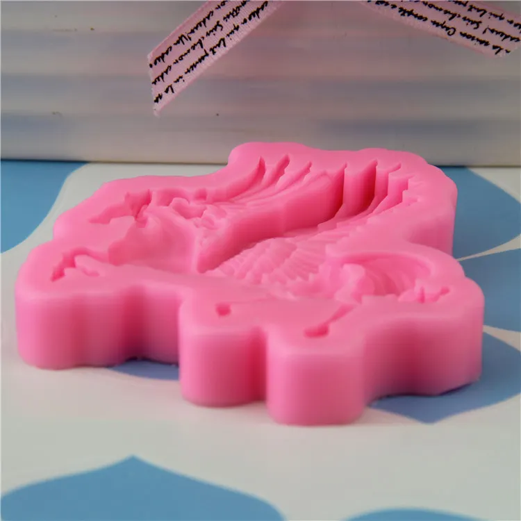 Horse Silicone Mold Cake Decorating Candy Molds Polymer Clay Craft Epoxy Resin Pendant Jewelry Making