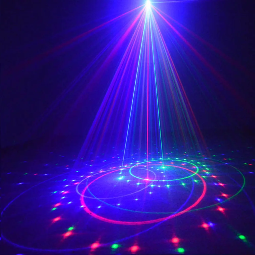 RGB лазерный проектор 24 больших узоров открытый лазерный светильник сад водонепроницаемый Рождественский пейзаж Рождественская елка шоу лазер светильник ing