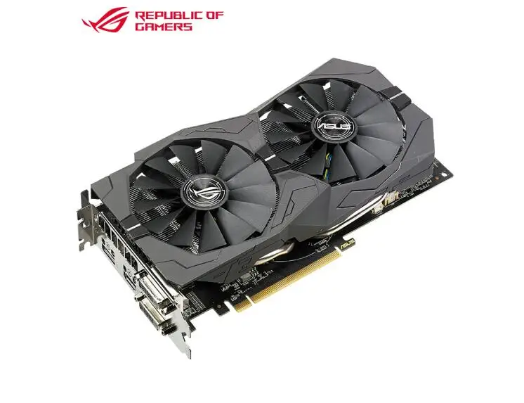 ASUS ROG-STRIX-RX580 2048SP-4G-GAMING 1168-1294MHz 256bit GDDR5 Apex Hero 4G Инди игровая графика