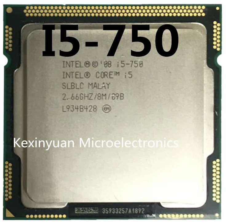 

Intel Core I5 750 I5-750 2.5GHz/ 8MB Socket LGA 1156 CPU Processor Supported memory: DDR3-1066, DDR3-1333