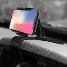XMXCZKJ – support de téléphone portable HUD rotatif à 360 degrés, réglable, à pince GPS, pour Iphone 11 Xiaomi Huawei