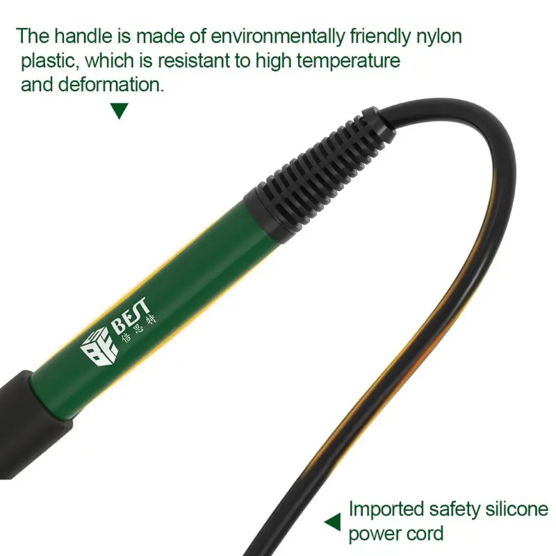 Электрический паяльник 220V 110V 90W EU/US Plug сварочные инструменты для ремонта 63HF
