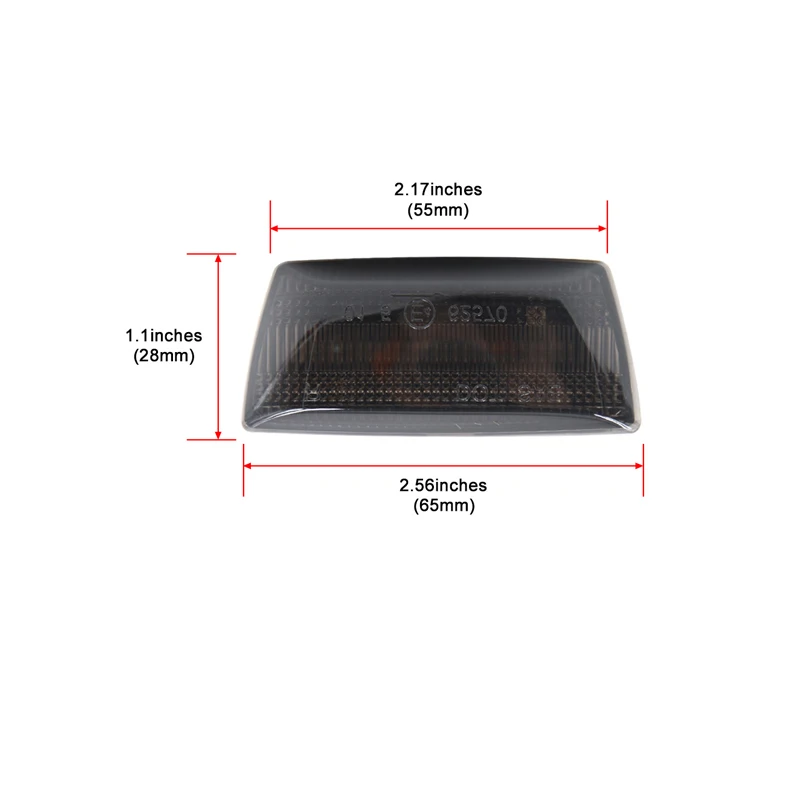 Clear/Smoke Для Opel Astra H MK5 Corsa D MK4 Insignia A MK1 Meriva B MK2 передние янтарные светодиодные, боковые, габаритные фонари указатели поворота
