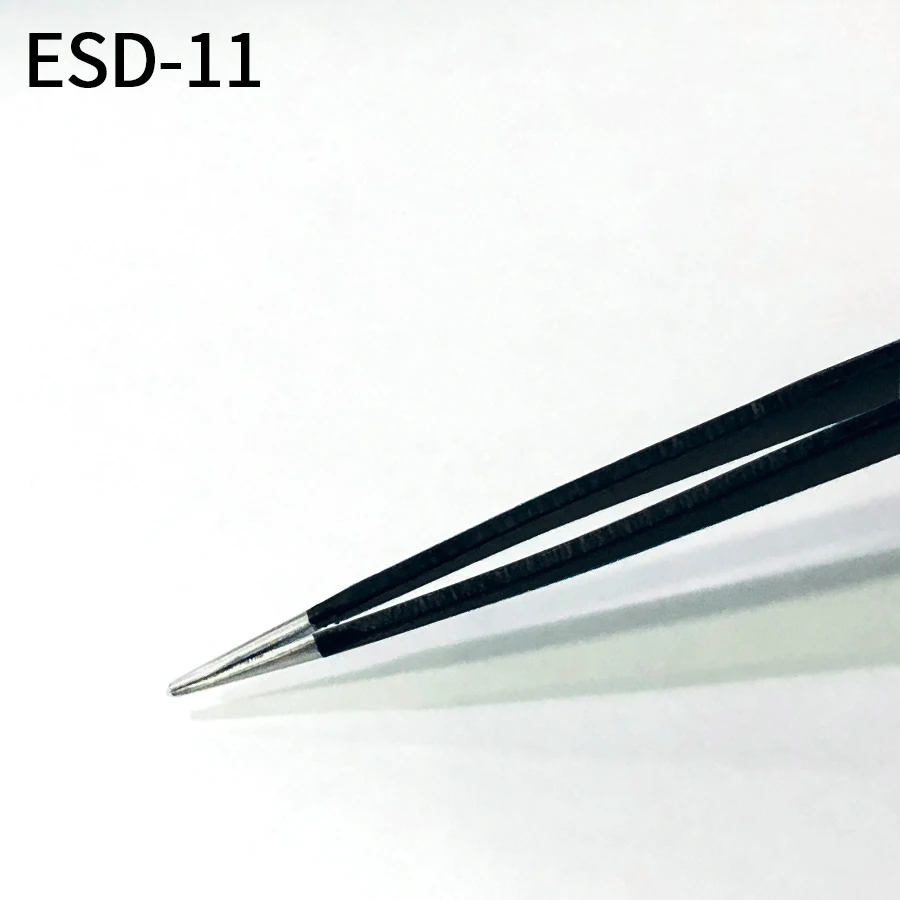 Anti-static Precision Tweezers Set Stainless Steel ESD Electronic Repair Tool