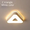 C triangle white