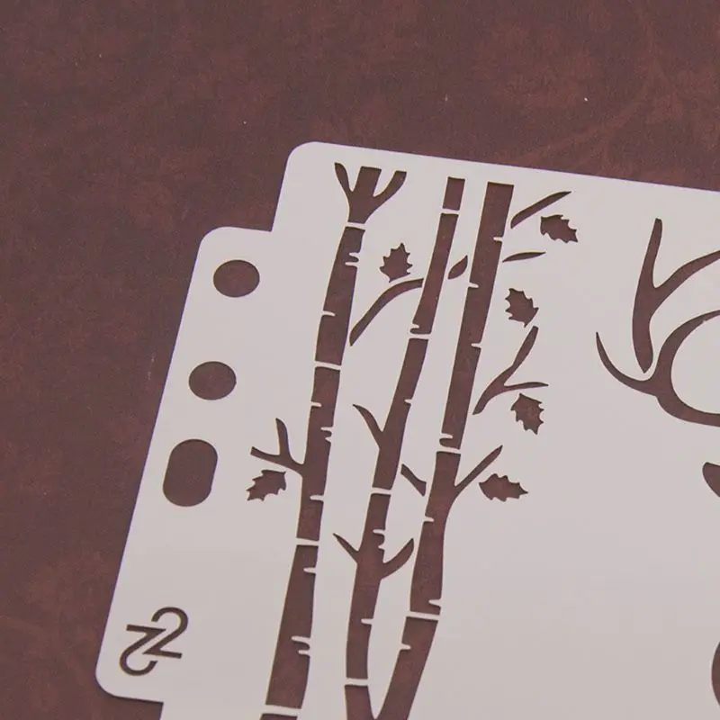 

Drop Ship&Wholesale Stencils Template Deer Painting Scrapbooking Embossing Stamping Album Craft Card Aug. 25