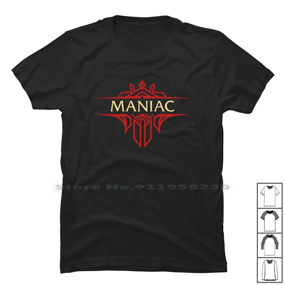 Maglietta Delle Leggende Mobili 100% Cotone Merry Xmas Fashion Models Mobile Maniac Legend Geek Leg End Geek