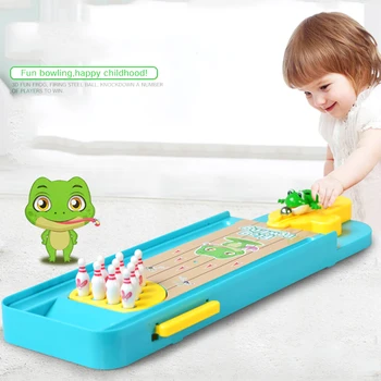 

Fun Mini Bowling Games Toys Kids Adults Party Interactive Indoor Table Game Entertainment Puzzle Education Toy Children Gifts