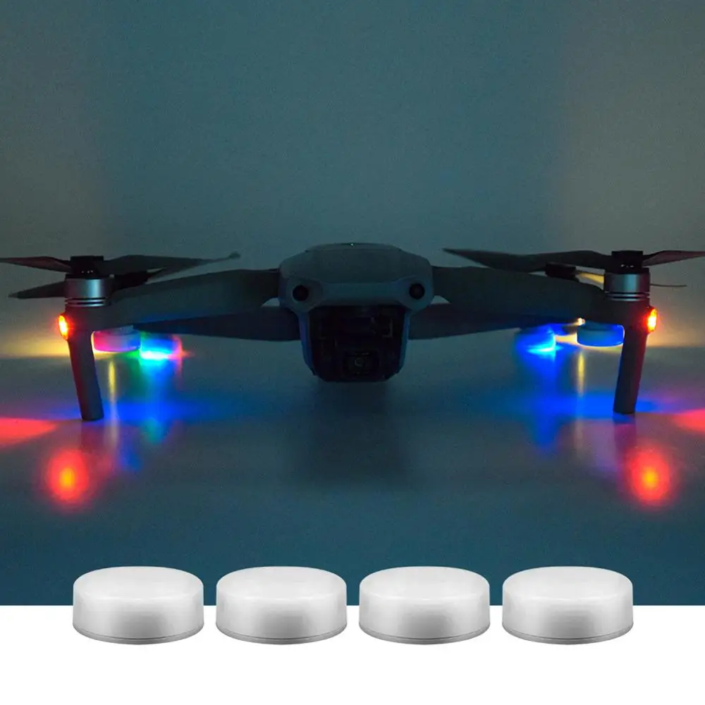 4 шт. светодиодные лампы-вспышки для DJI Mavic Air 2 Mini Pro Spark Phantom 3/4 | Электроника