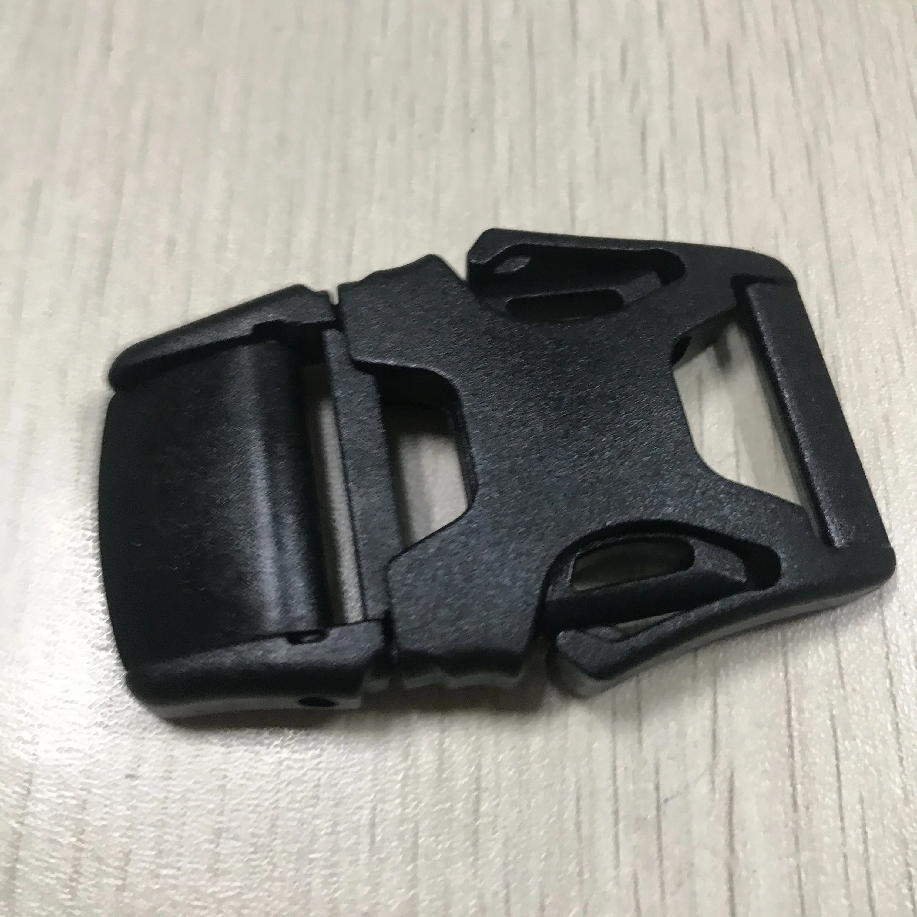 Black Plastic Side Release Buckles For Webbing Bags Straps Tactical Belt Buckle Tactical Vest Quick Release