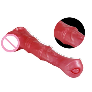 Silicon 40CM Super Huge Animal Vagina Scale Dildo Sex Toys For Women Men Anal Plug Prostate Massage Butt Plug Anus Masturbation 3