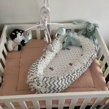 Портативный Детские гнездо кровать складной новорожденных кроватки Детские Кокон младенческой колыбели детская люлька детская кровать