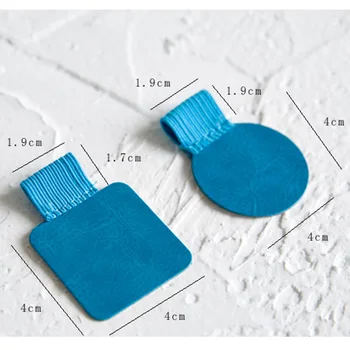 

Self-Adhesive PU Leather Pen Clip Pencil Elastic Loop for Notebooks Journal Round Square UND Sale