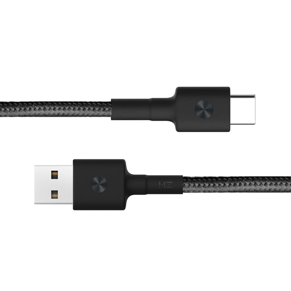 Кабель usb type C для xiaomi redmi samsung huawei USB C кабель для быстрой зарядки type C кабель usb type-C устройства - Цвет: Черный