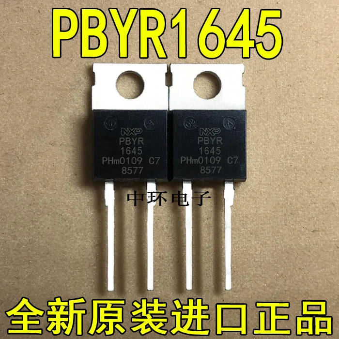 10 шт./лот MBR1645 PBYR1645 TO-220-2 16A 45 V/10 шт./лот