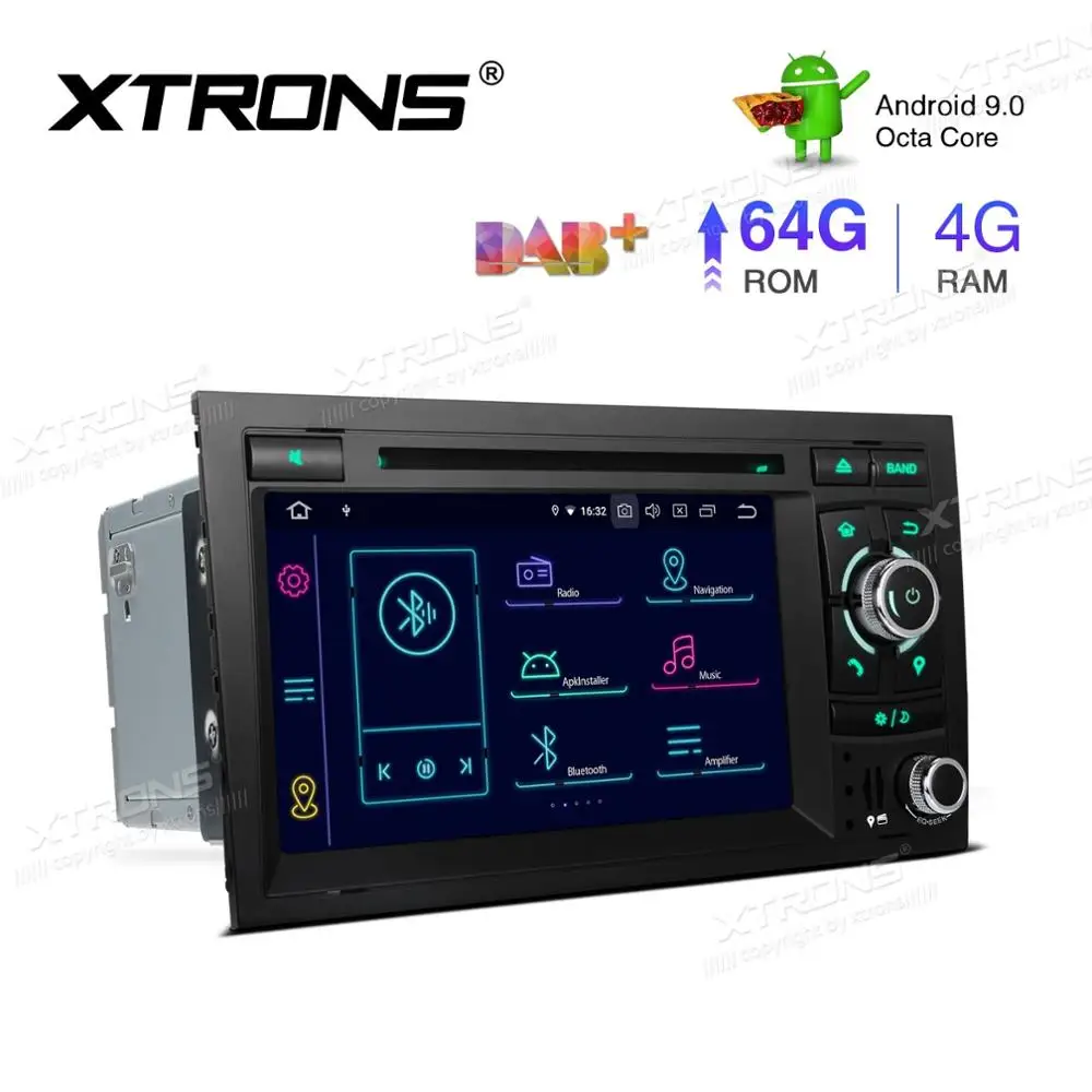 Discount 7" Android 9.0 OS Car DVD Multimedia Navigation GPS Radio for Seat Exeo 2008-2013 with Plug-and-Play Design & 2K Video Support 5