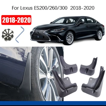 

For Lexus ES200 ES260 ES300 2018-2020 Set of 4 car Front and Rear Splash Guard Mud Flaps mudguards fender car Accessories